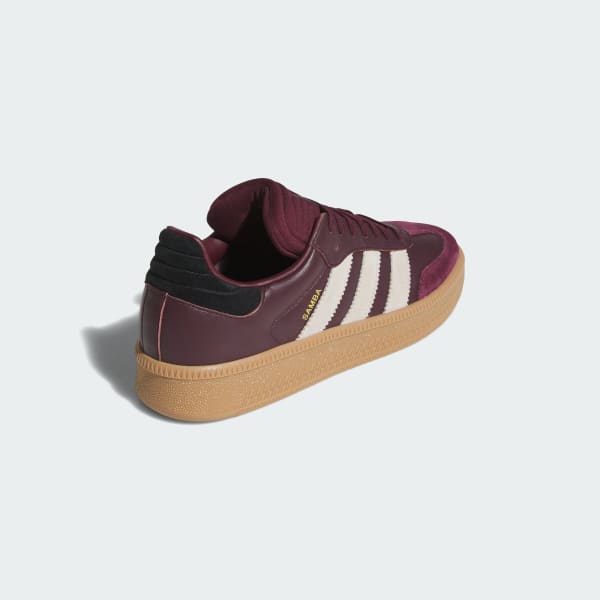 Adidas samba super suede burgundy sales
