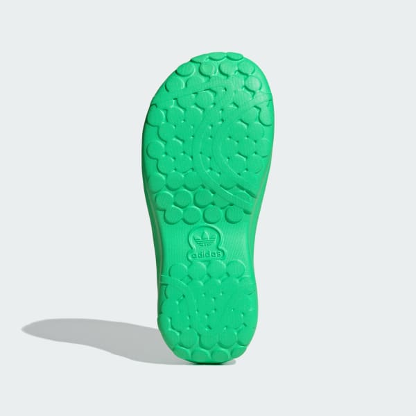 Green Adifom Stan Slides