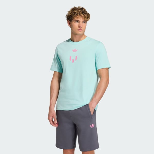 Turquoise T-shirt Messi