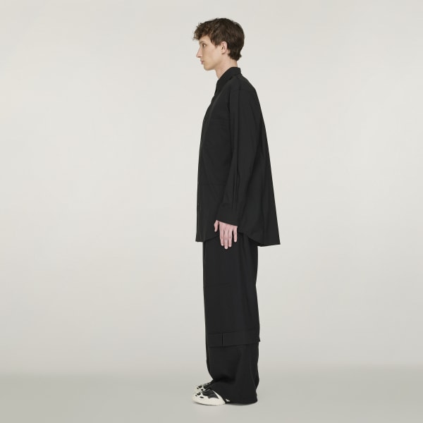 Y-3 シャツ　ブラック Y-3 - ラスト1点 / U CRFT GRAPHIC LONG SHIRT / ユニセックス
