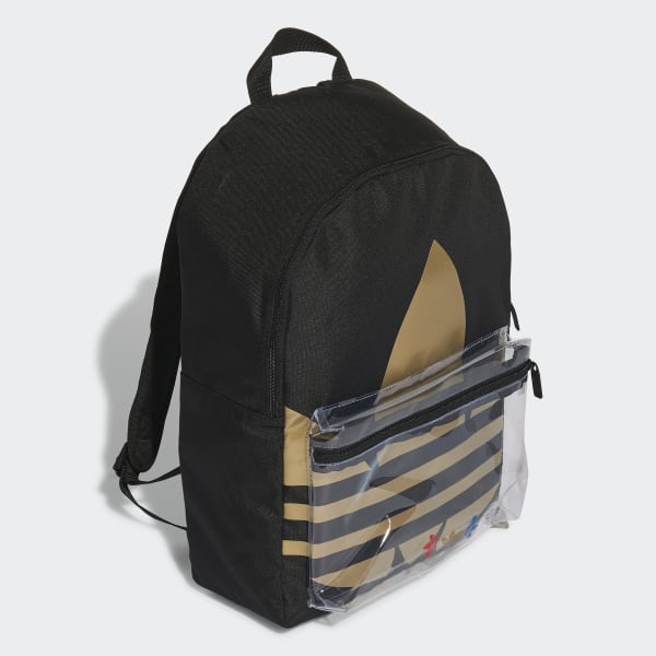 adidas Adicolor Large Trefoil Classic Backpack - Black ...