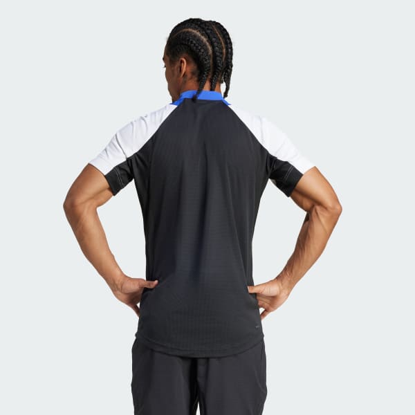 สีน้ำเงิน เสื้อโปโลเทนนิส Pro HEAT.RDY FreeLift