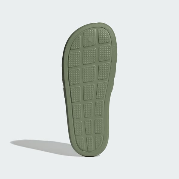 Green Adilette Flow Slides