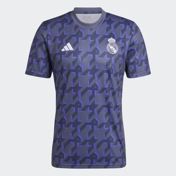 adidas Real Madrid Pre-Match Jersey - Blue | adidas Thailand
