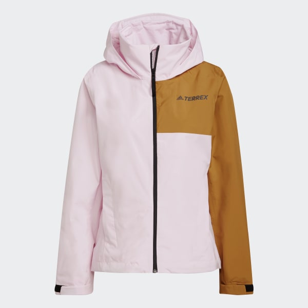 Adidas Kurtka Dozhdevik Terrex Multi Rain Rdy Primegreen Rozovyj Adidas Rossiya
