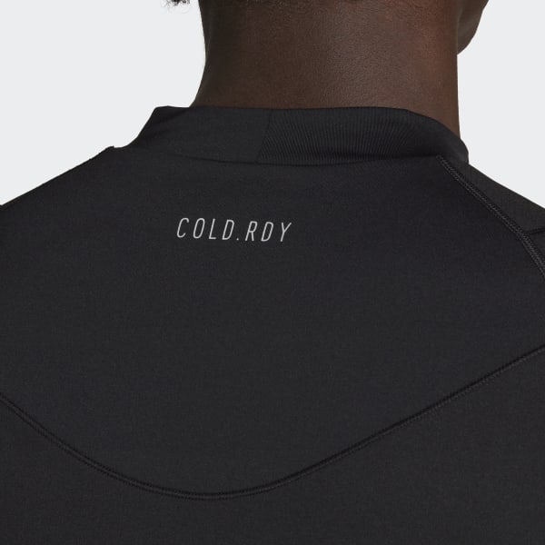 Μαύρο Techfit COLD.RDY Training Long Sleeve Tee