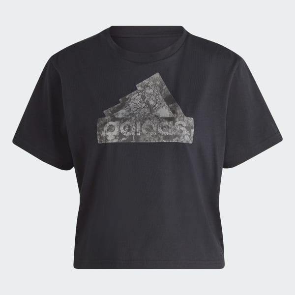 Adidas graphic cropped tee sale