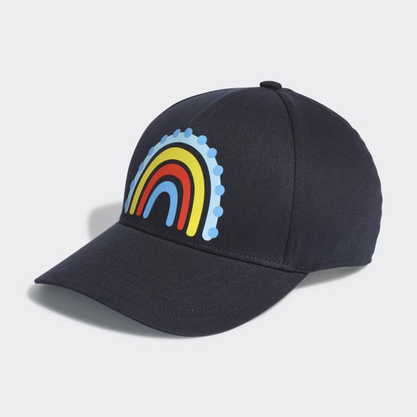 Blue Rainbow Cap