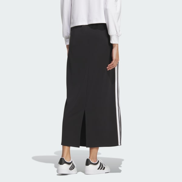 Black 3-Stripes DK Iline Skirt