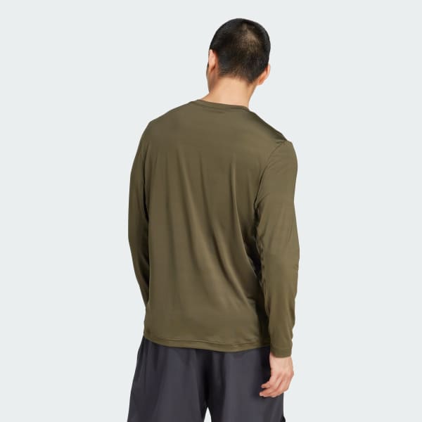 Πράσινο Train Essentials Long Sleeve Baselayer Tee