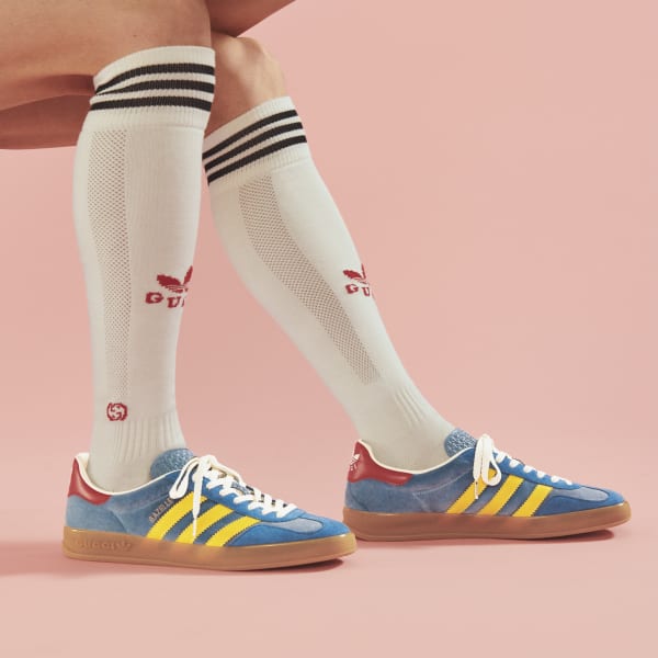 Azul Sapatilhas Gazelle adidas x Gucci para Homem LYX88