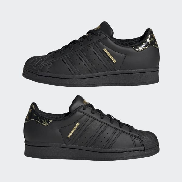 adidas black gold superstar