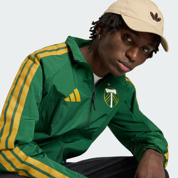 adidas Portland Timbers Anthem Jacket - Green | Free Shipping with