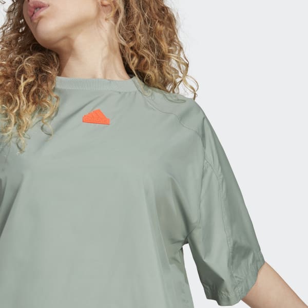 Adidas id clearance cropped tee