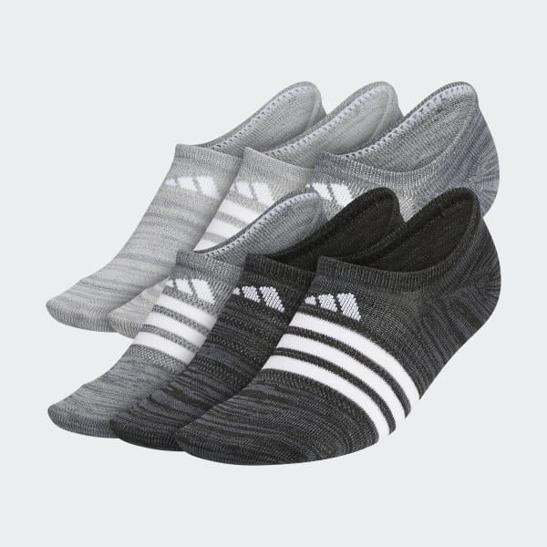adidas Superlite Super-No-Show Socks 6 Pairs - Black | Women's Training |  adidas US
