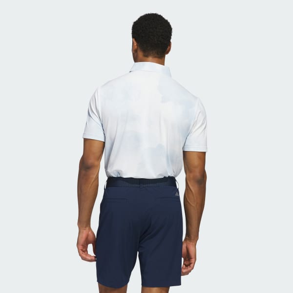 Blue 얼티밋365 투어 프린티드 쿨 필링 레프트 체스트 폴로 셔츠