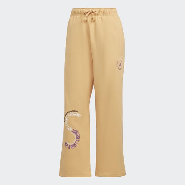 Geel adidas by Stella McCartney Cropped Joggingbroek BWC63
