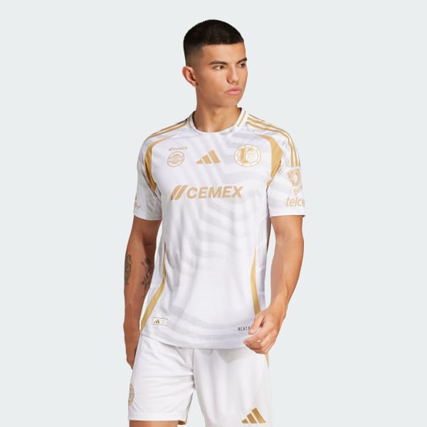 Blanco Jersey Tigres Tercero UANL 24/25 Versión Jugador