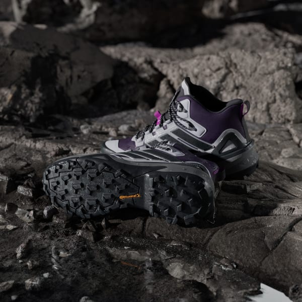 Purple Terrex Skychaser Mid GORE-TEX Hiking Shoes