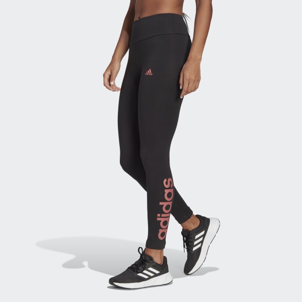 Adidas Women's Essentials High-Waisted Logo Leggings Plus Size