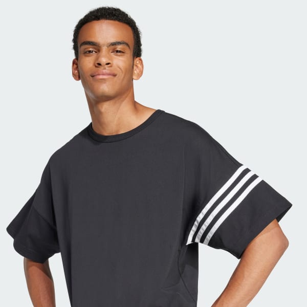adidas Neuclassics Tee - Black | Free Shipping with adiClub