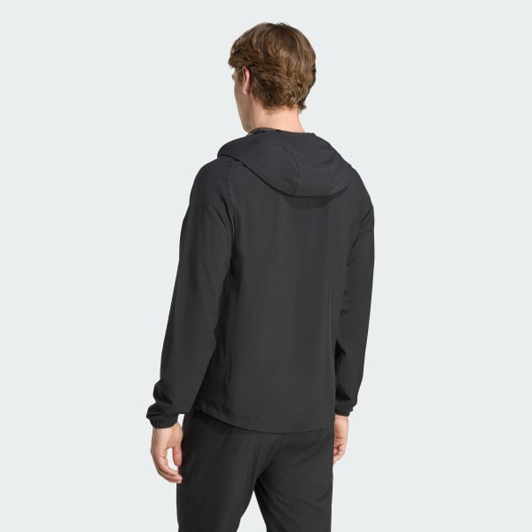 Zwart Juventus Tiro 25 Competition Vis Tech Reisjack