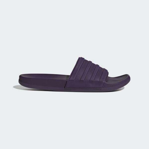 Purple Adilette Comfort Slides