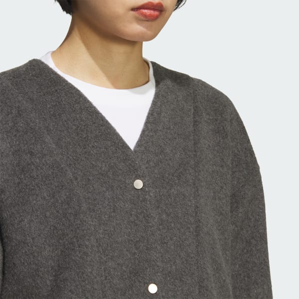 DIESEL ルーズフィット カーディガン ダークグレー DIESEL ルーズフィット カーディガン ダークグレー