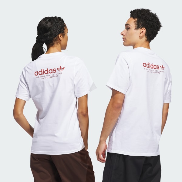 White 4.0 Logo Tee (Gender Neutral)