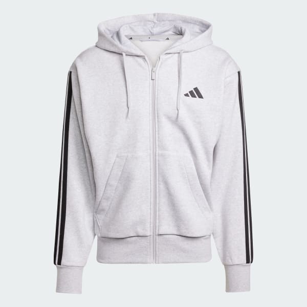 Adidas Essentials 3-Stripes Fleece Hoodie HOW TO BUY