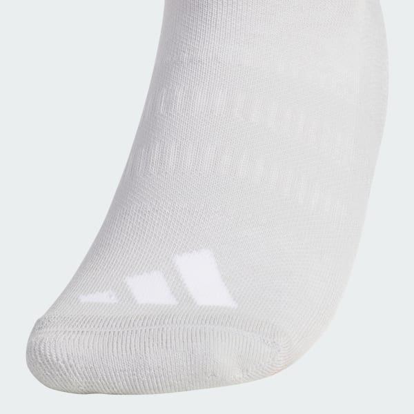 White Women's Comfort Low-Cut Socks 3 Pairs