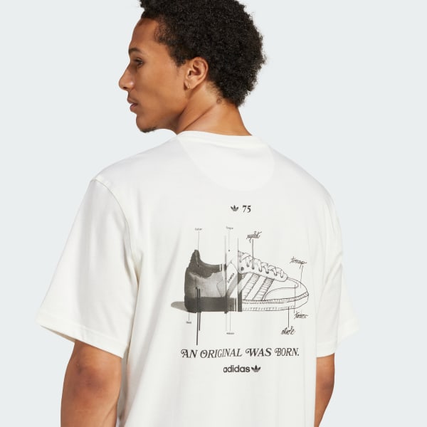 T-shirt 75th Anniversary Samba Bianco adidas adidas Italia
