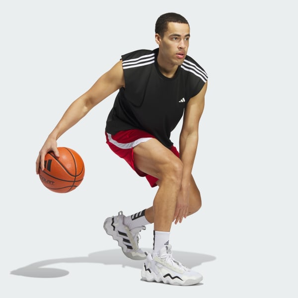 cervená Šortky Icon Squad