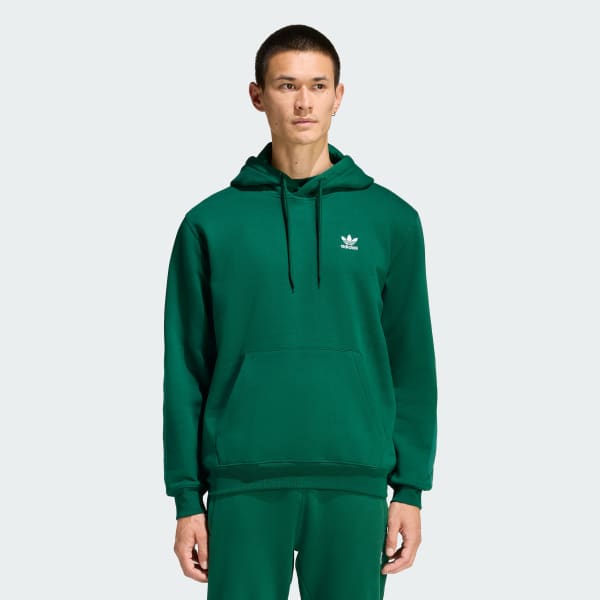 Green Trefoil Essentials Loose Hoodie