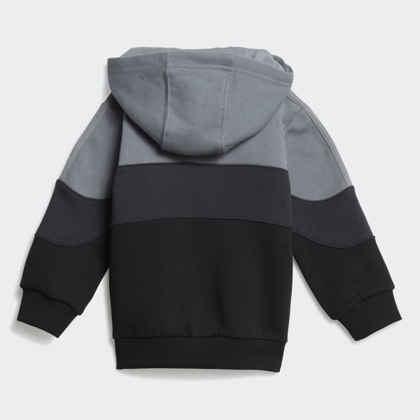 grey zip hoodie