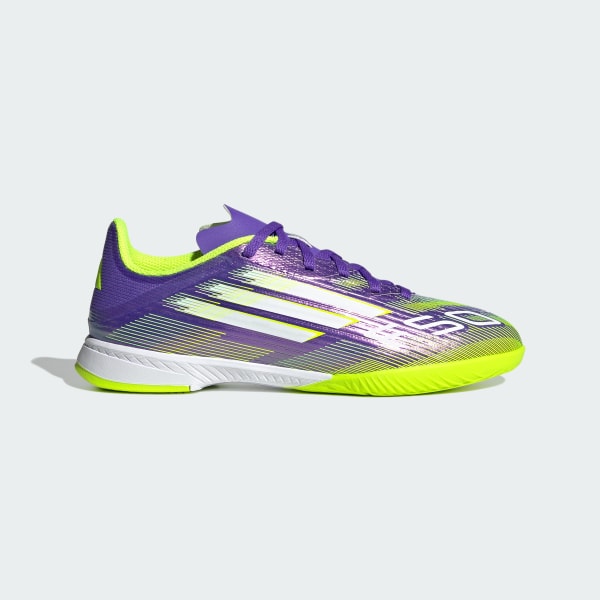 Roxo Chuteira F50 League Futsal Infantil