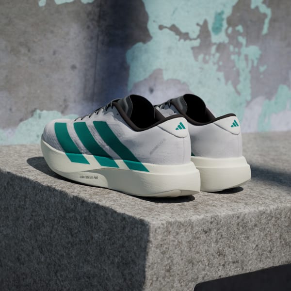【adidas】ADIZERO EVO SL ★JS4487★ホワイト グレー adidas Adizero EVO SL Shoes - White | Free Shipping with