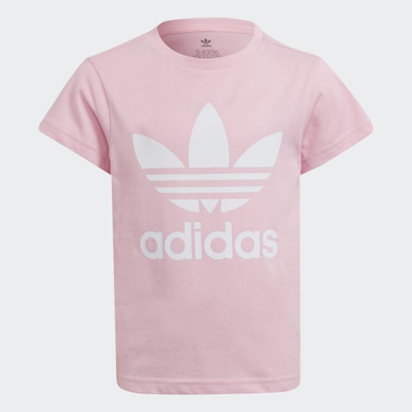 light pink adidas t shirt