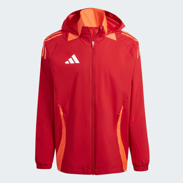 Kirmizi Tiro 24 Competition All-Weather Kapüşonlu Üst