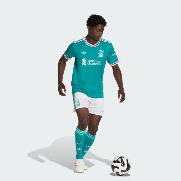 Weiss Liverpool FC 25/26 Ausweichshorts