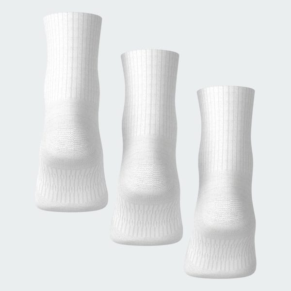 White Crew Socks 3 Pairs Kids