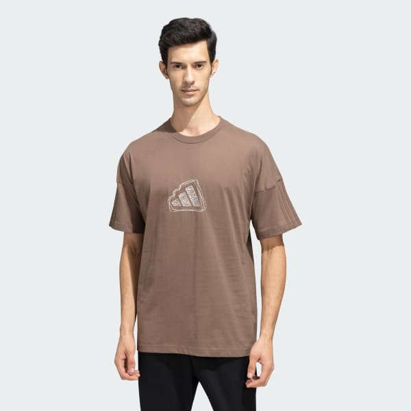 Brown All SZN Graphic Tee