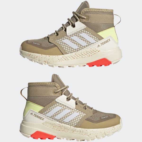 adidas Terrex Trailmaker Mid RAIN.RDY Hiking Shoes - Beige | adidas UK