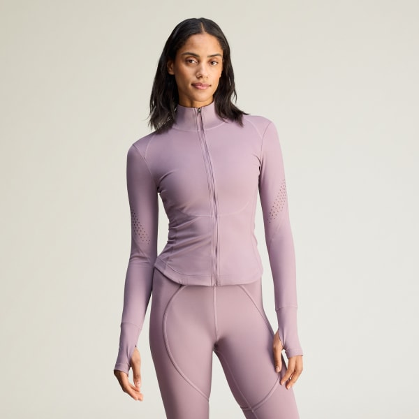 Purple adidas by Stella McCartney Training Midlayer Jacket