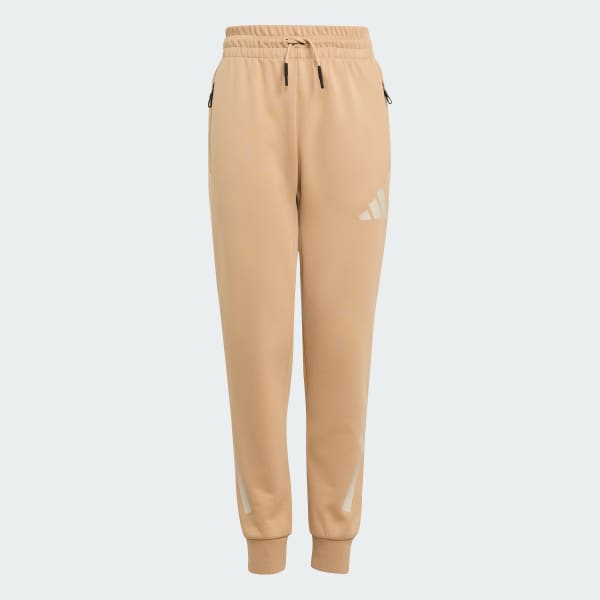 Brown adidas Z.N.E. Tapered-Leg Pants