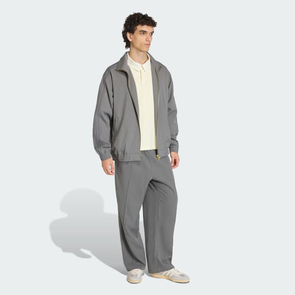 Gris CHAQUETA DEPORTIVA HOLGADA FIREBIRD PINSTRIPES