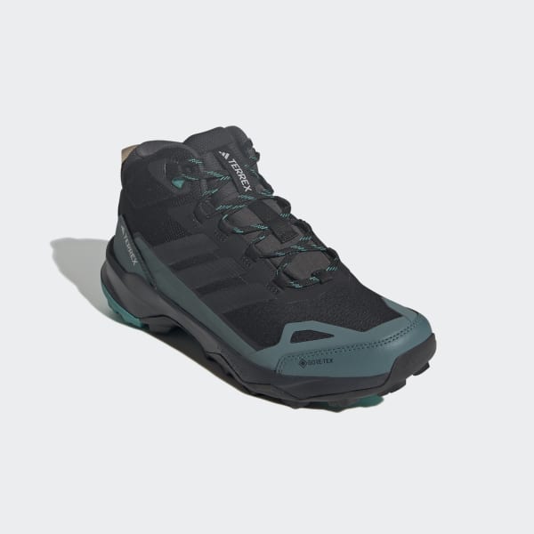 ちー（感謝）/5 adidas Terrex Skychaser AX5 Mid GORE-TEX Hiking Shoes - Black