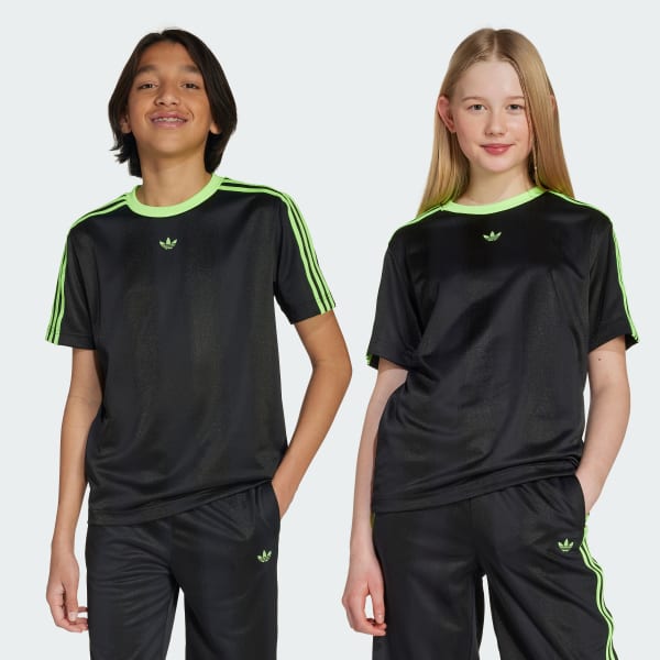Black Jacquard Tee Kids