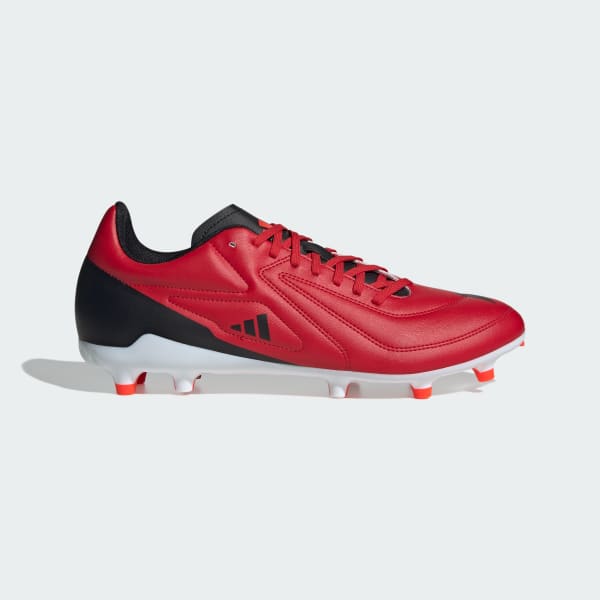 Red RS15 Firm Ground Rugby Boots
