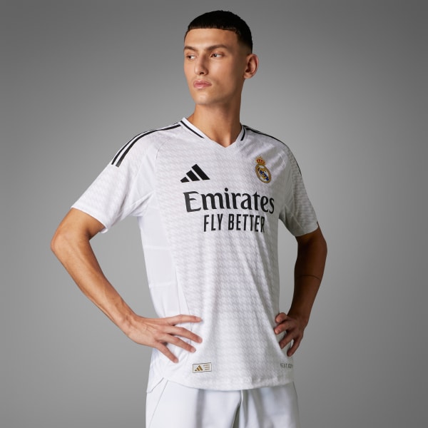 Maillot Domicile Real Madrid 24/25 Authentique Blanc adidas